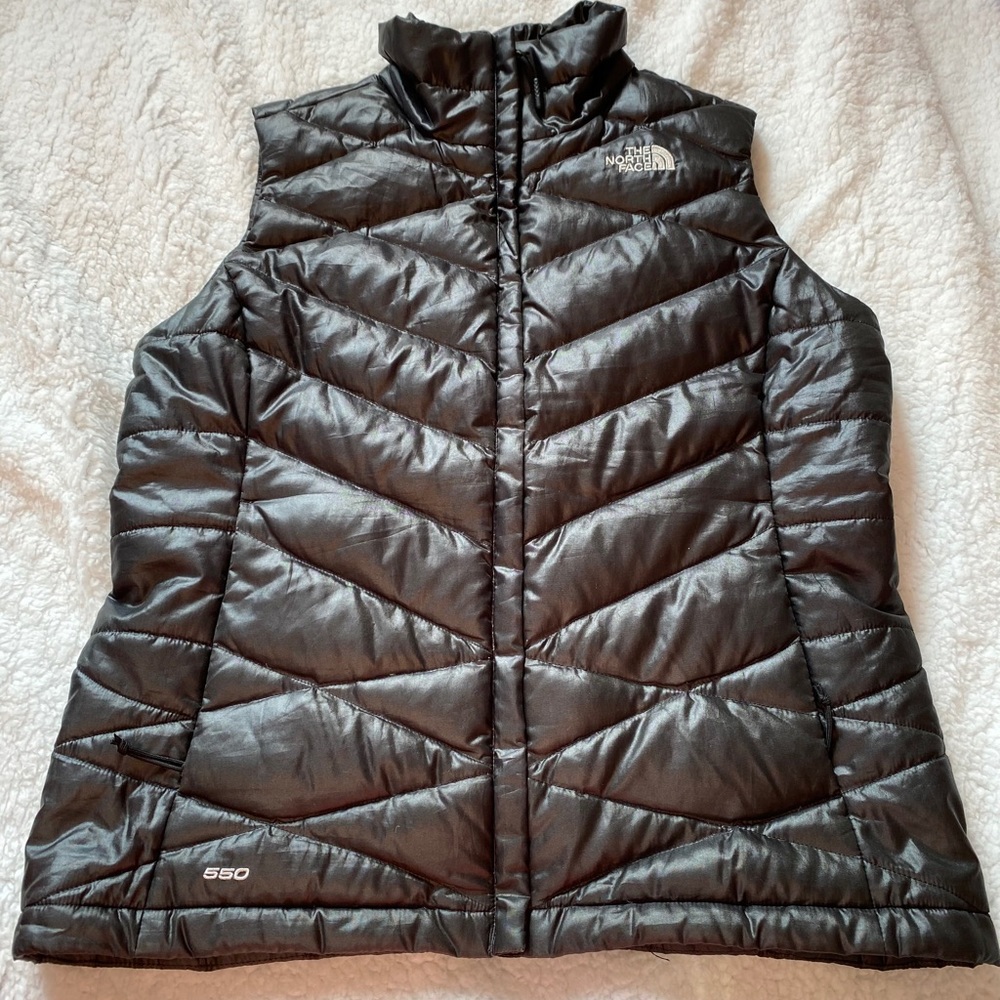 Black North Face Puffer Vest